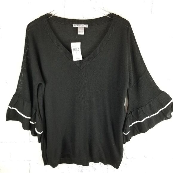 NWT. Twenty-Two-New York Black Sweater - Picture 1 of 7